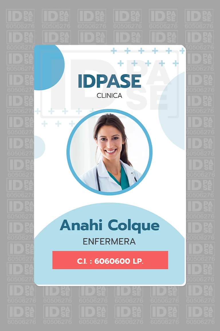 Credenciales PVC Personalizadas para Clínicas de Alto Nivel